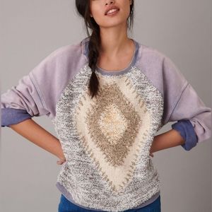 ANTHROPOLOGIE Pilcro Anabel Sweatshirt
